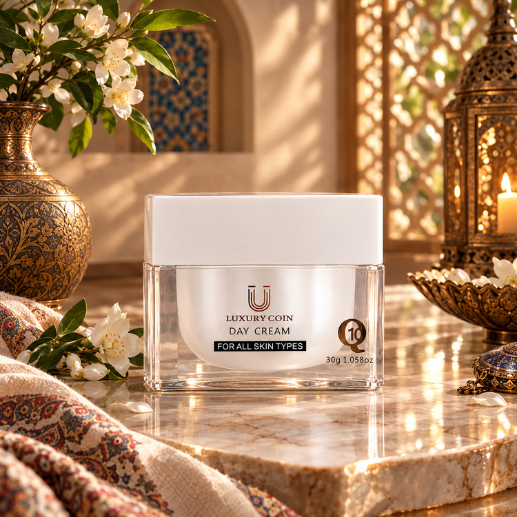 کرم روز برند لاکچری کوین فرانسه ضد پیری پوست و شادابی پوست-ابرسان و رطوبت دهی پوست اصل فرانسه